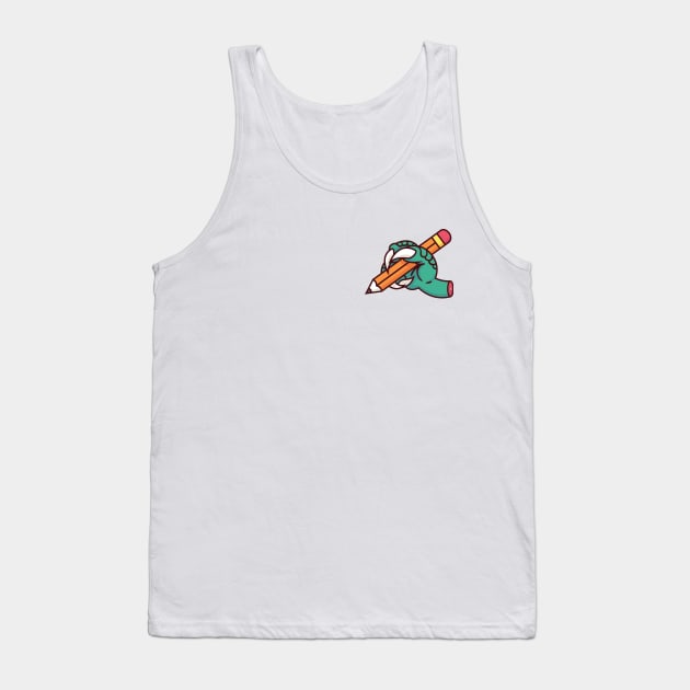 Raptor Designer T-shirt Tank Top by BadAz Collectibles